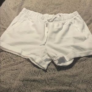 Victoria's Secret pink boyfriend shorts because